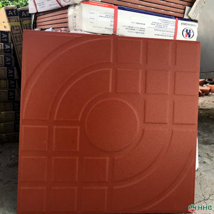 Gạch gốm 40x40 lát sân Ms07